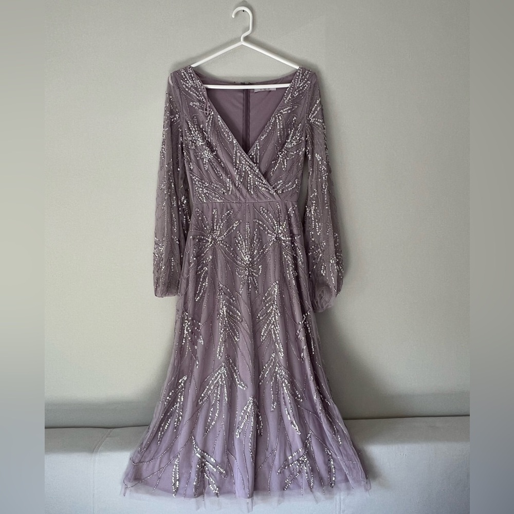 Violet gown